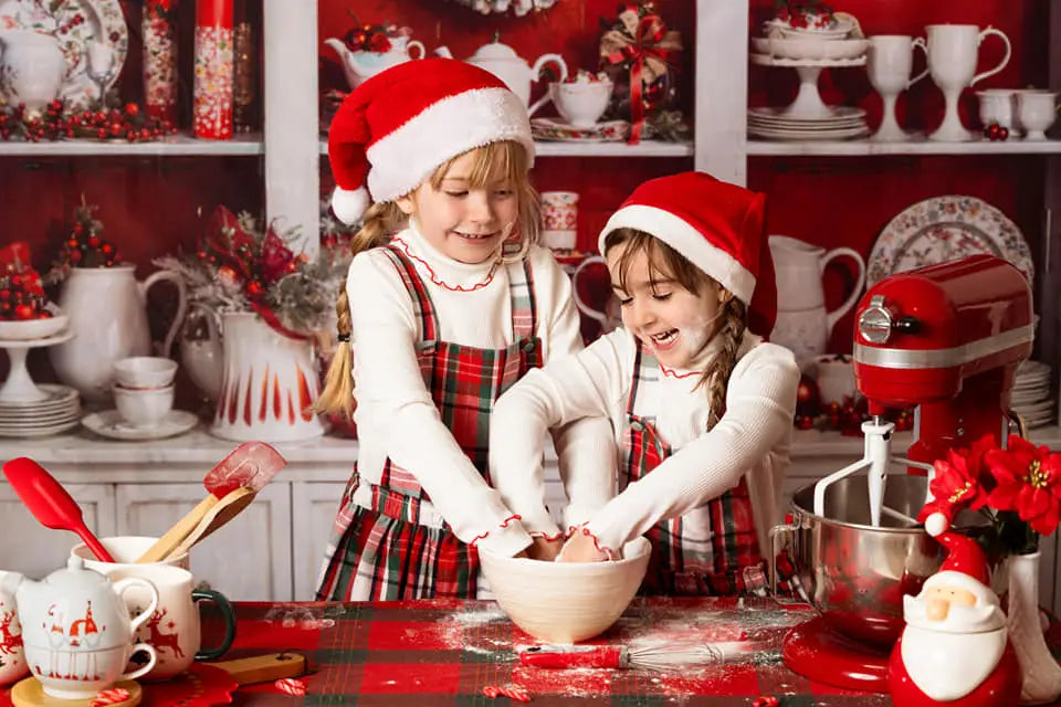 Kate Christmas White Cupboard Backdrop Designed by Chain Photography -UK