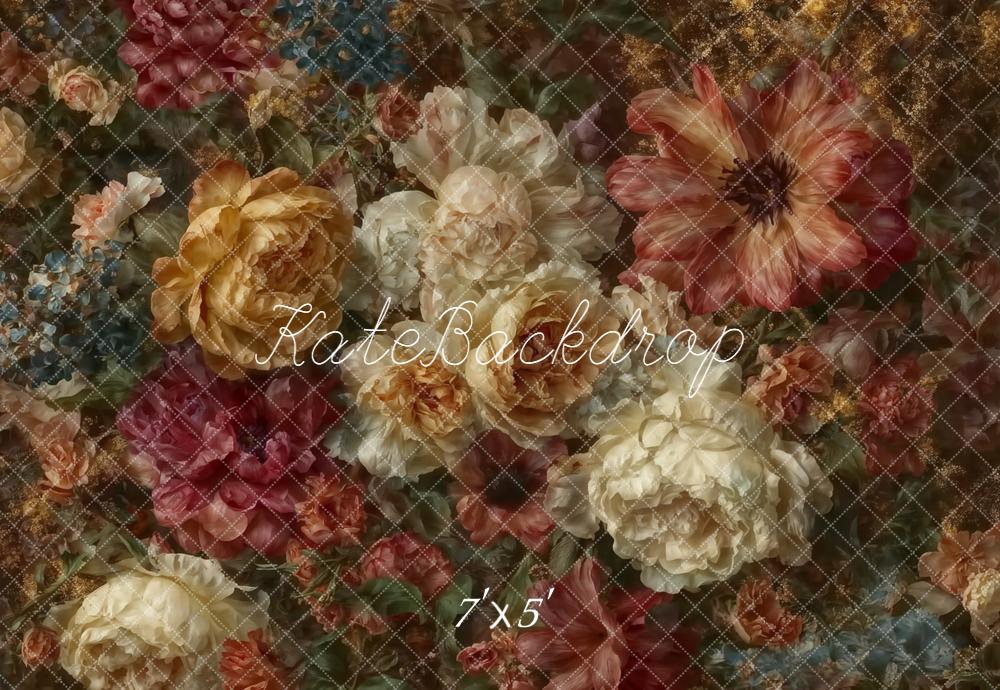 Kate Fine Art Flower Pattern Backdrop Designed by Emetselch -UK