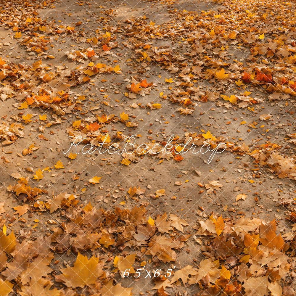 Kate Autumn Leaves Ground Floor Backdrop Designed by Emetselch