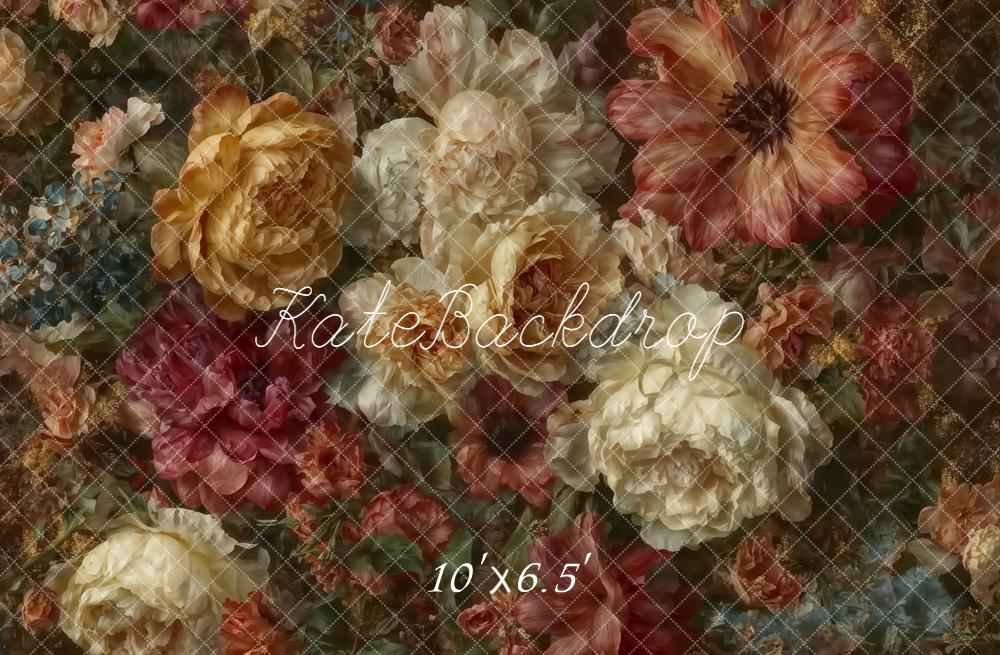 Kate Fine Art Flower Pattern Backdrop Designed by Emetselch -UK