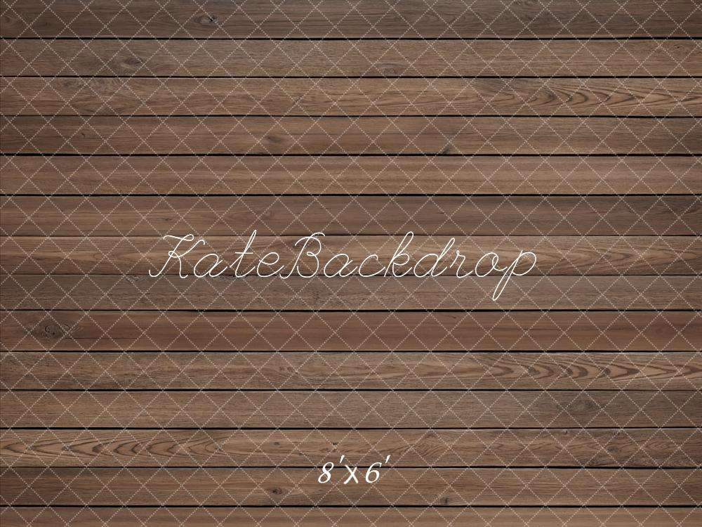 Kate Wood Plank Texture Brown Backdrop Designed by GQ