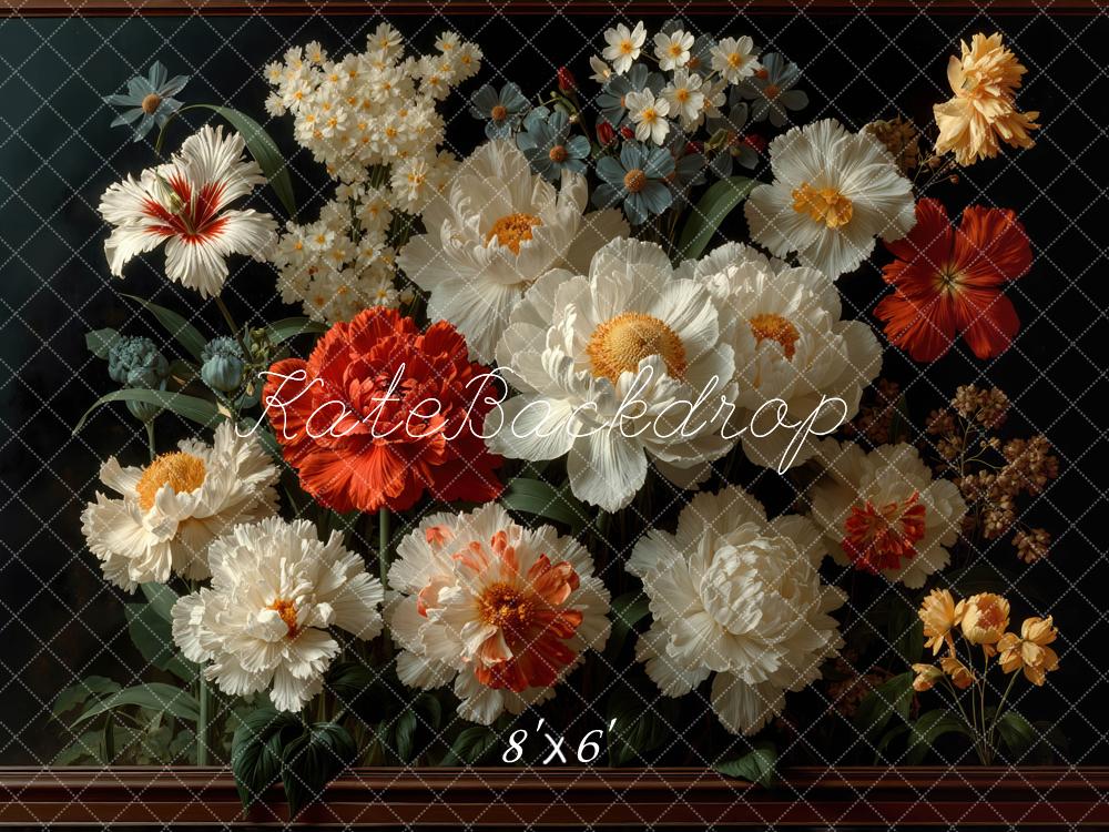 Kate Fine Art Floral Bouquet Backdrop Designed by Mini MakeBelieve -UK