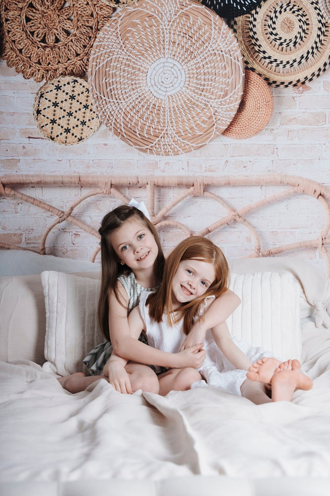 Kate Boho Headboard Baskets Backdrop Designed by Mandy Ringe Photography -UK