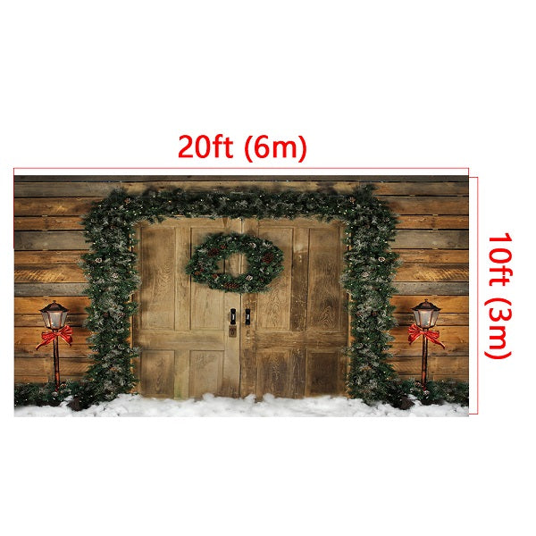 Kate Holiday Door Christmas Wreath designed by Arica Kirby -UK