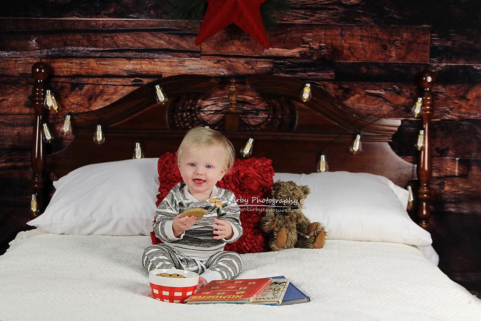 Kate Christmas Wood Wall Headboard Backdrop designed by Arica Kirby -UK