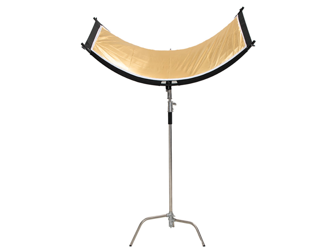 Curved Shape Large Light Reflector for Photo Studio(Gold& Silver White&Black) -UK