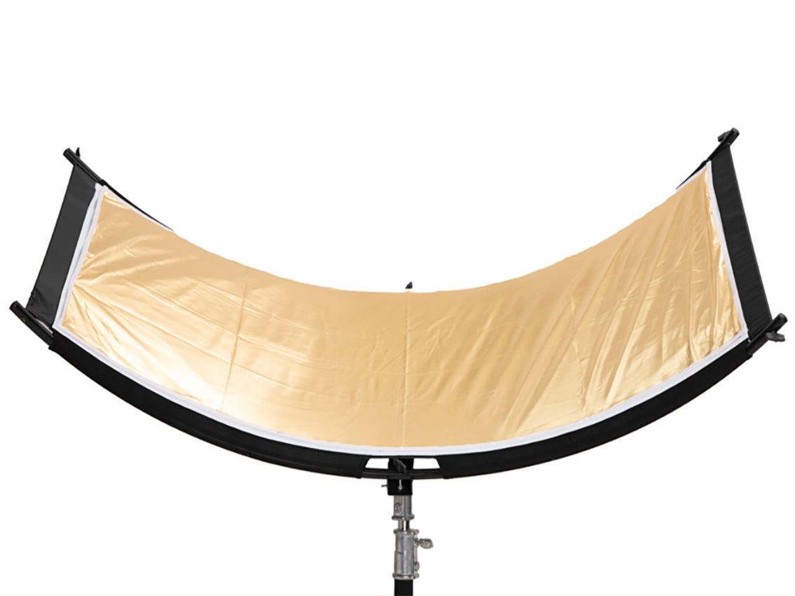 Curved Shape Large Light Reflector for Photo Studio(Gold& Silver White&Black) -UK