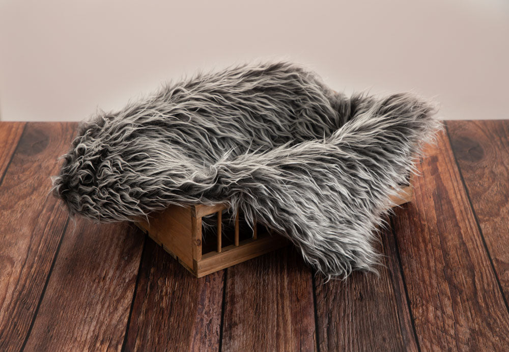 Kate Various Colors Faux Fur Blanket Props Posing fabrics for Baby Photography -UK