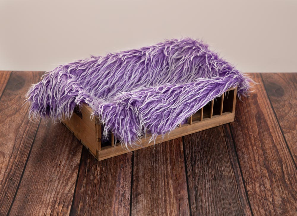 Kate Various Colors Faux Fur Blanket Props Posing fabrics for Baby Photography -UK