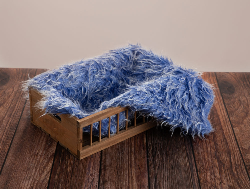 Kate Various Colors Faux Fur Blanket Props Posing fabrics for Baby Photography -UK
