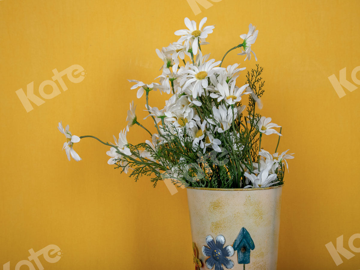 Kate 6x9ft Pure Yellow Solid Backdrop for Photography Fabric Background(HGCSB) -UK