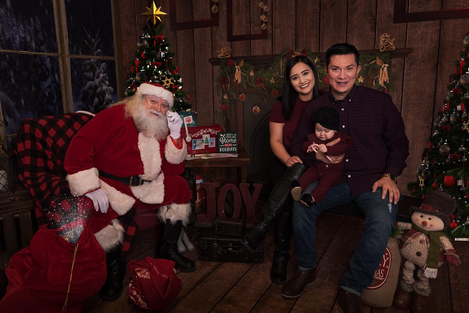 Kate Christmas Dark wood room set -UK