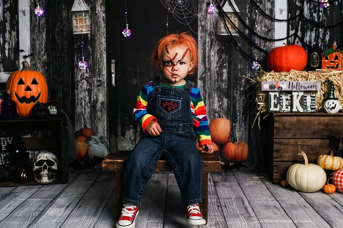 Kate Spooky Halloween Barn Backdrop Designed by Mandy Ringe Photography -UK