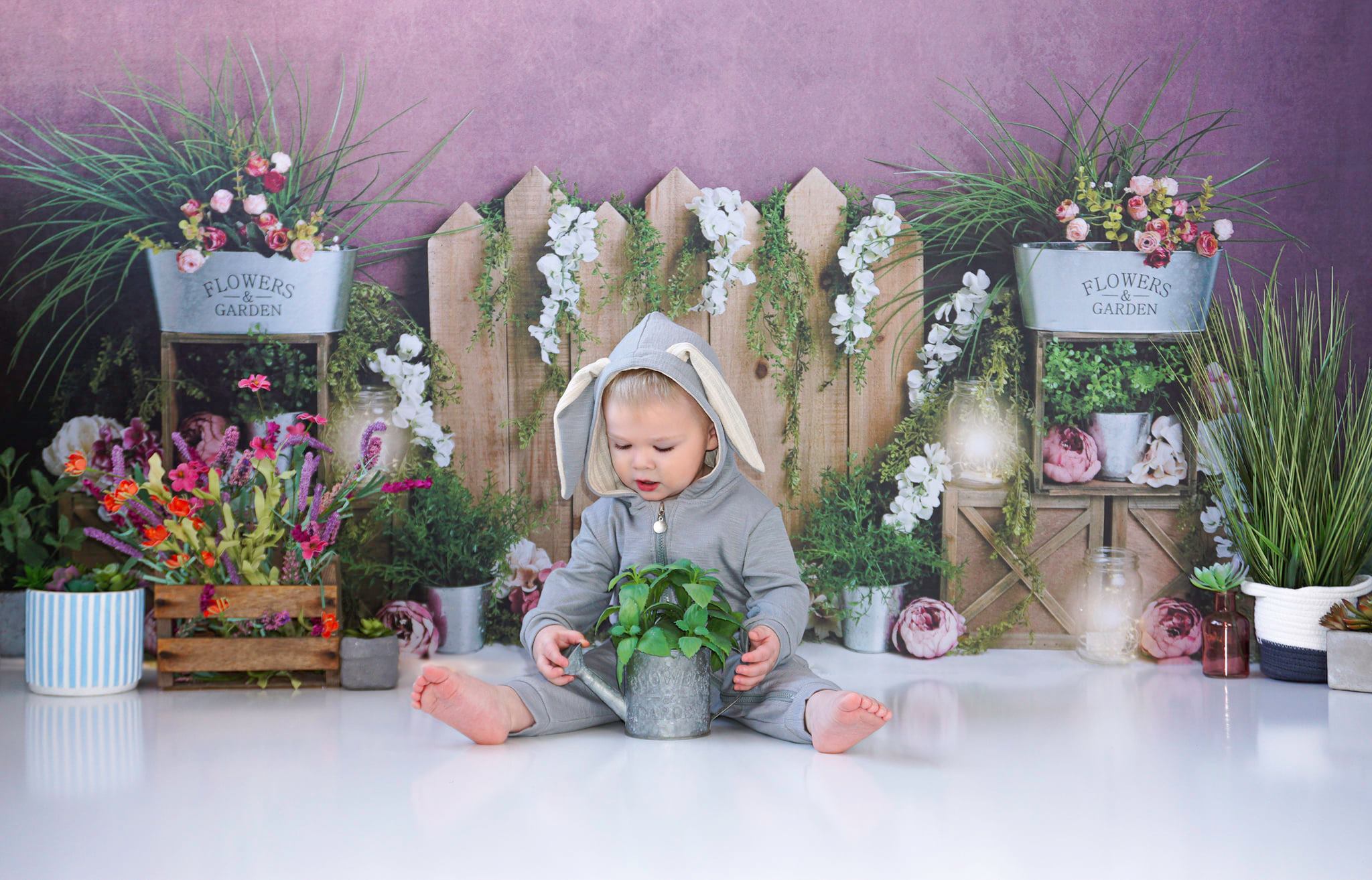 Kate Florals Garden Backdrop Designed by Megan Leigh Photography -UK
