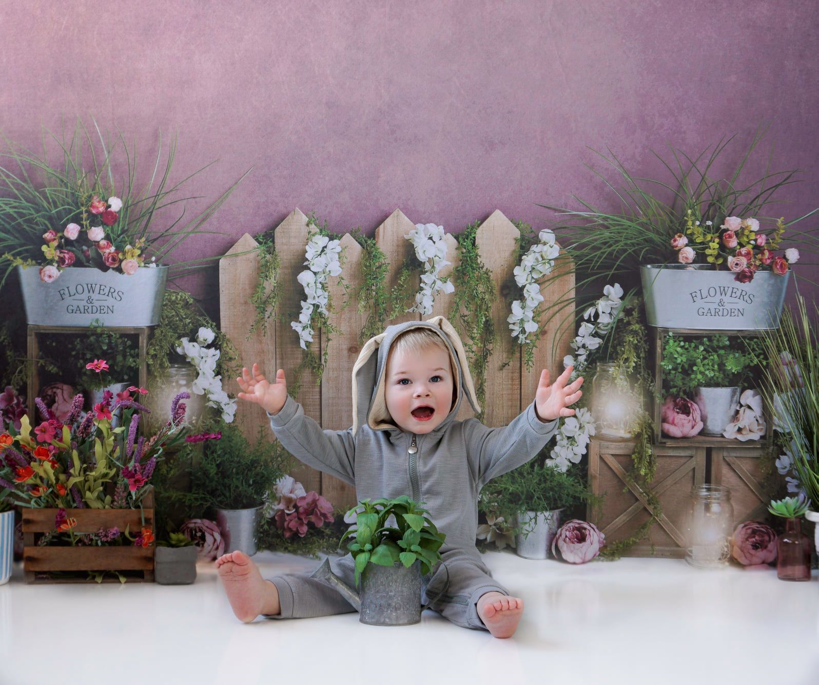 Kate Florals Garden Backdrop Designed by Megan Leigh Photography -UK