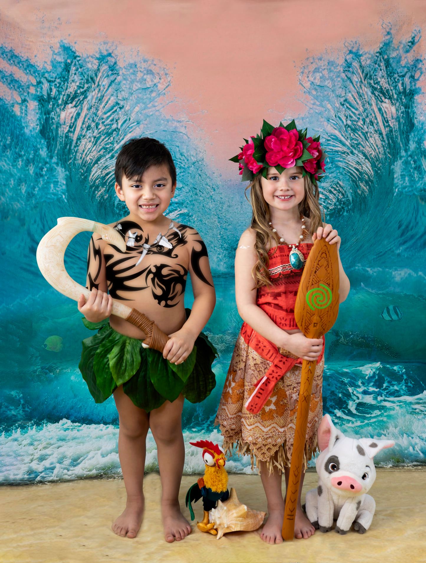 Kate Summer Beach Waves Backdrop Designed by Rosabell Photography -UK