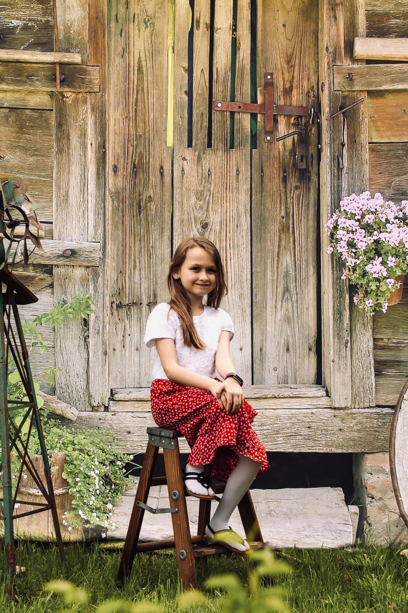 Kate Outdoor Backdrop Old Wood Barn for Photography -UK