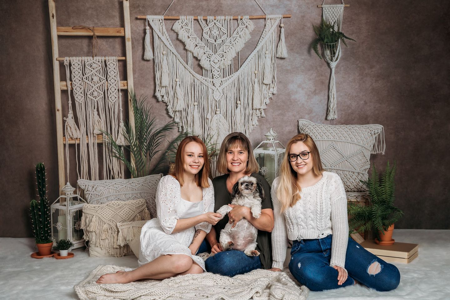 Kate Boho Mother's Day Pillows Backdrop Designed by Emetselch -UK