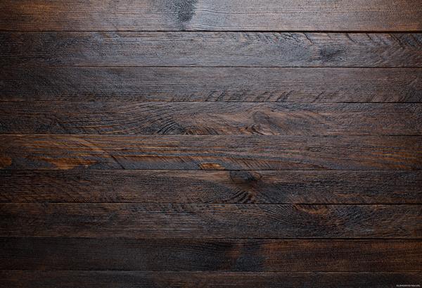 Kate Dark Brown Wood Barn Rubber Floor Mat for photo