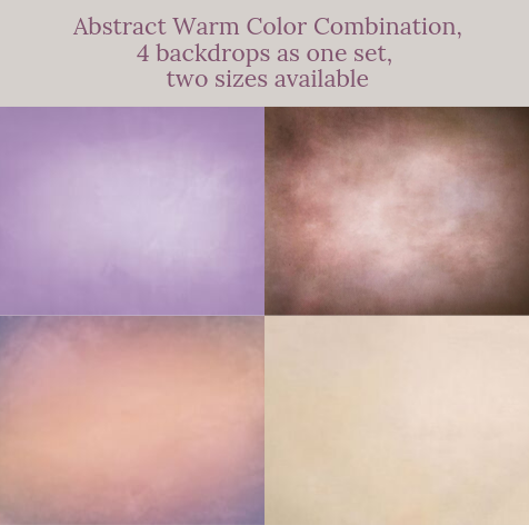 Kate Abstract Warm Color Combination Backdrops for Photography -UK