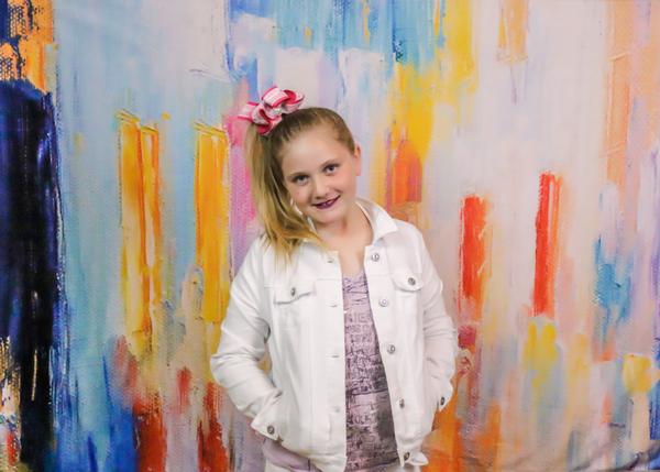 Kate Watercolor Summer Rainbow Texture Backdrop for Photography designed by Jerry_Sina -UK