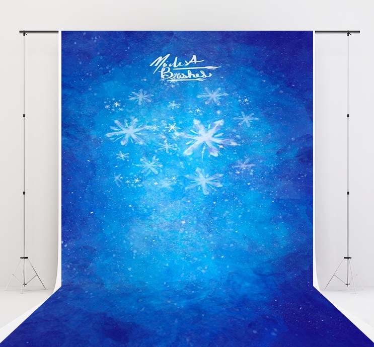 Kate Sweep Backdrop Ice Queen Designed by Modest Brushes -UK