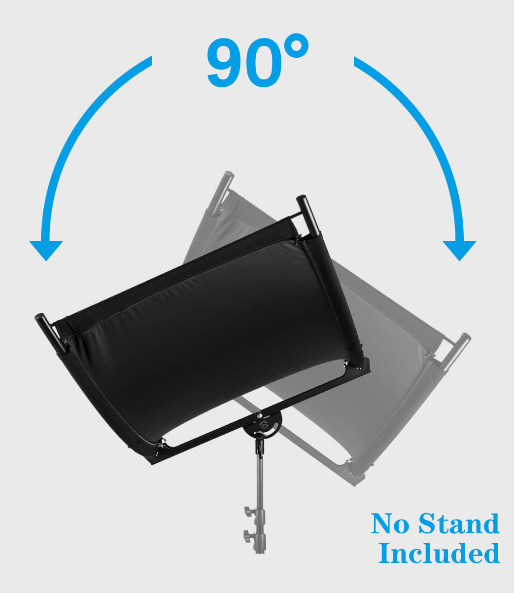 Curved Shape Large Light Reflector for Photo Studio(Gold& Silver White&Black) -UK