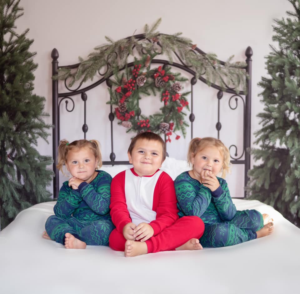 Kate Christmas Bed Backdrop Headboard Designed by Emetselch -UK