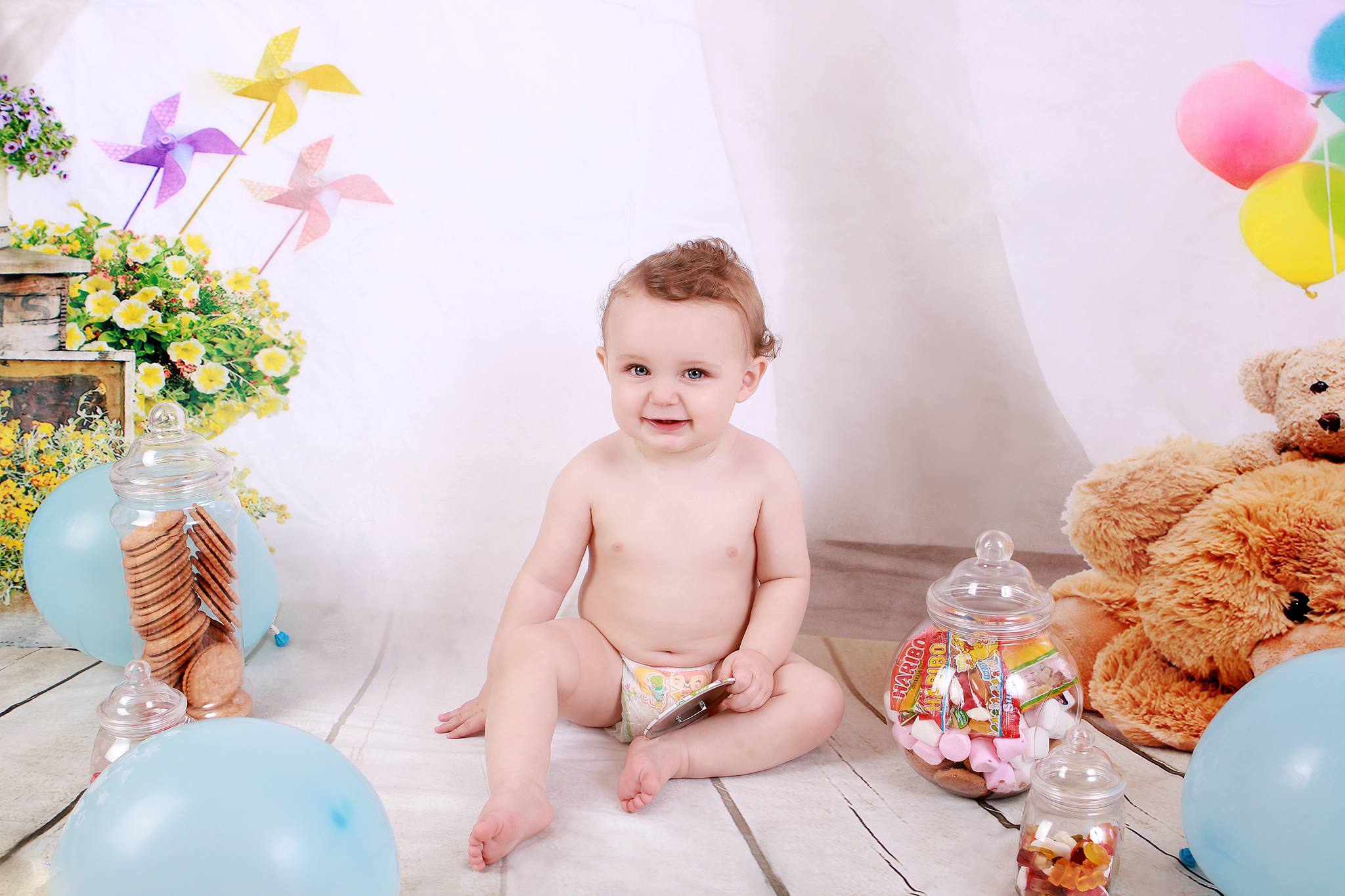 Kate Children Floor Bear Toy curtain Backdrops with Floor - Kate backdrops UK