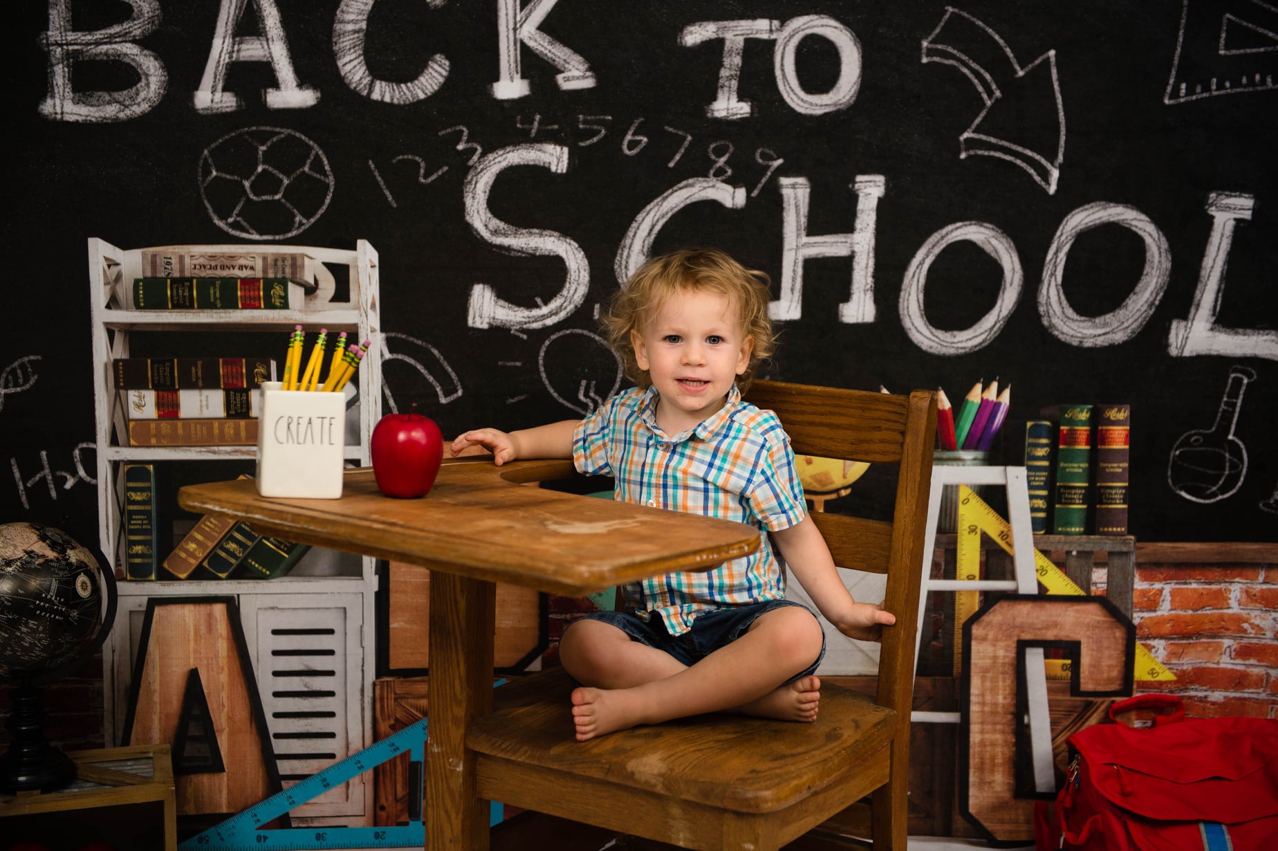 Kate Back To School Backdrop Designed by Emetselch -UK