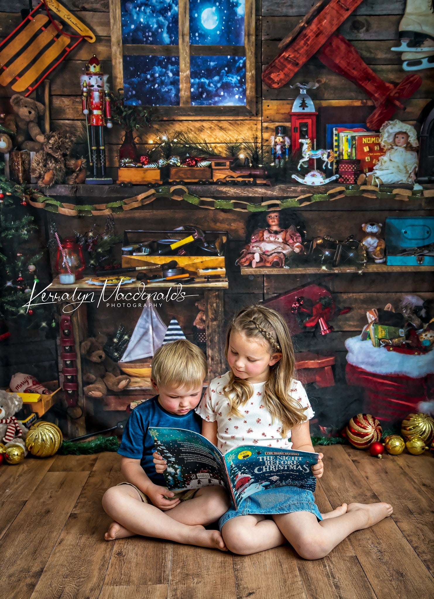 Kate Christmas Santas Workshop designed by Arica Kirby -UK