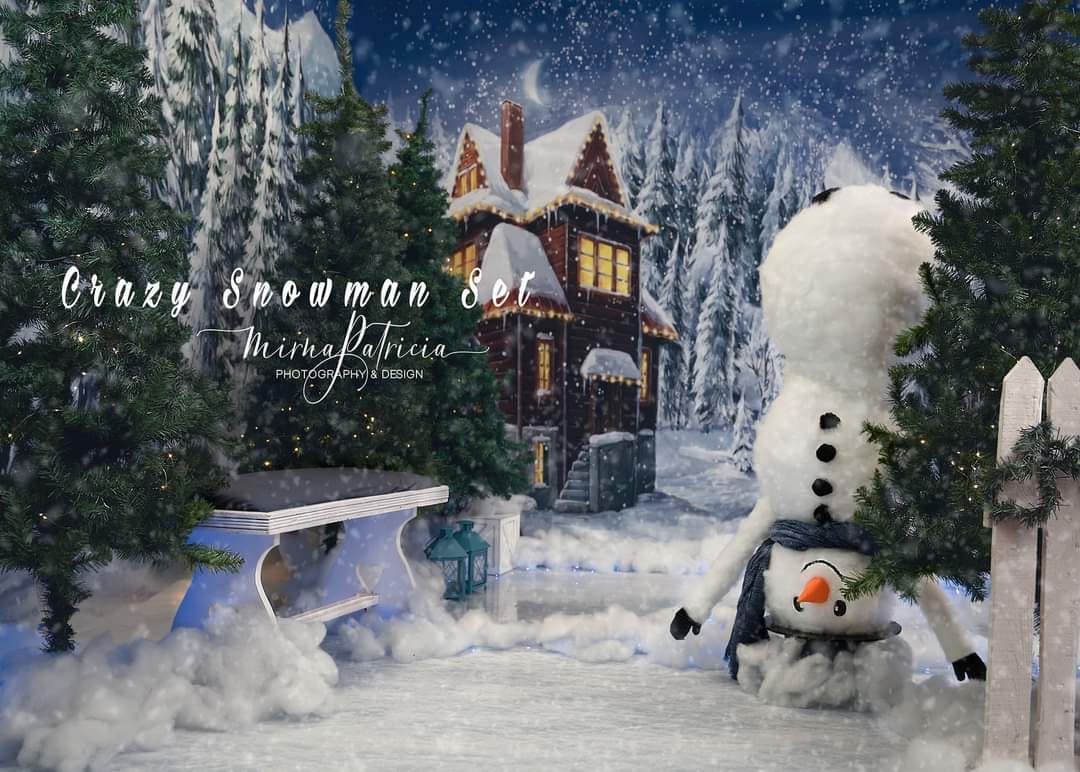 Kate Christmas farm Winter Forest Tree room set -UK