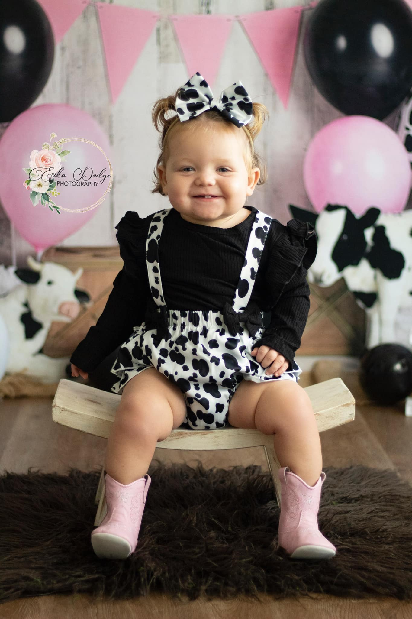 Kate Cow Girly Birthday Children Backdrop Designed By Mandy Ringe Photography -UK