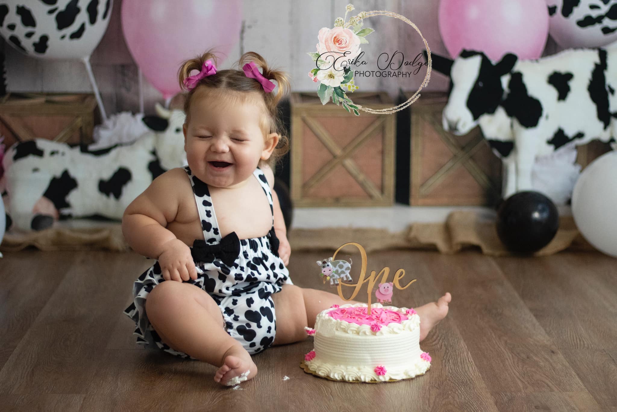 Kate Cow Girly Birthday Children Backdrop Designed By Mandy Ringe Photography -UK