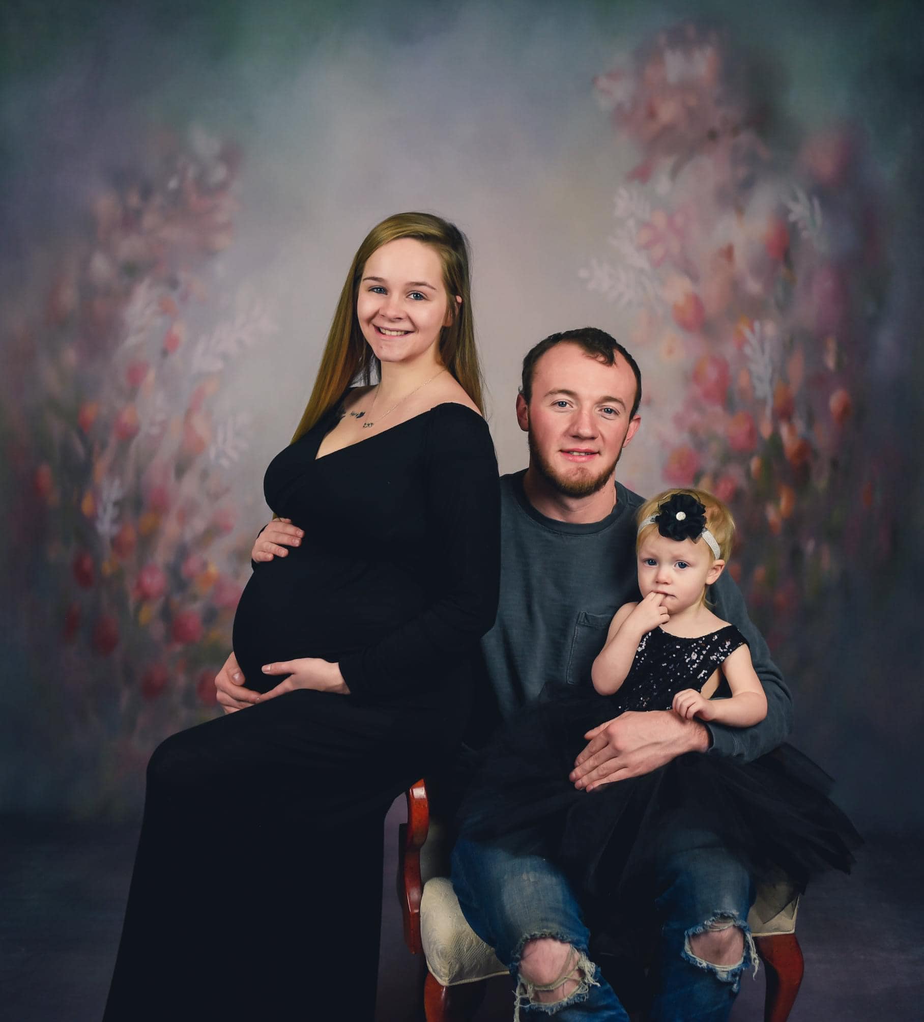 Kate Sweep Abstract Fine Art with Flowers Backdrop for Photography -UK