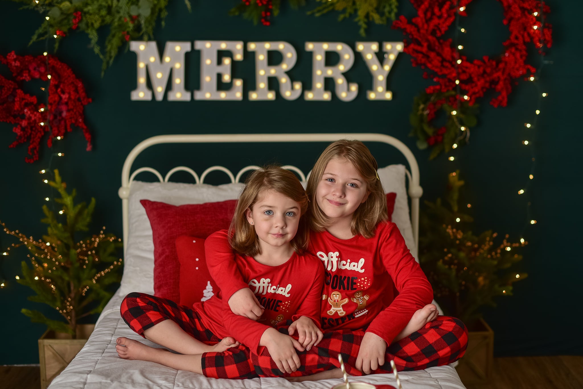 Kate Merry Christmas Sparkle Headboard Backdrop Designed By Mandy Ringe Photography -UK
