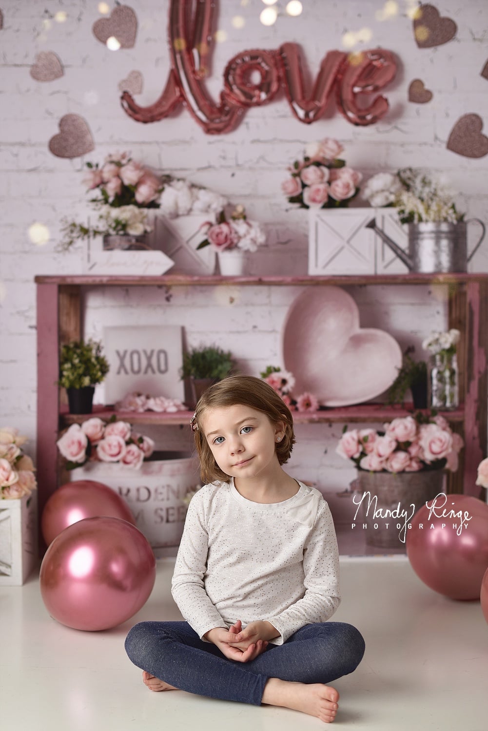 Kate Valentine's Day/Spring Rose Backdrop Designed by Mandy Ringe Photography -UK