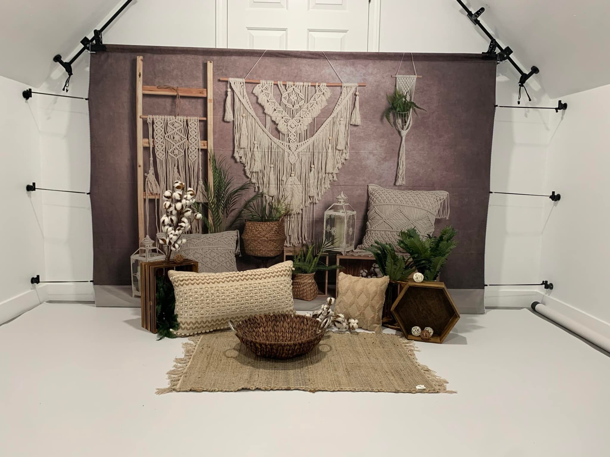 Kate Boho Mother's Day Pillows Backdrop Designed by Emetselch -UK