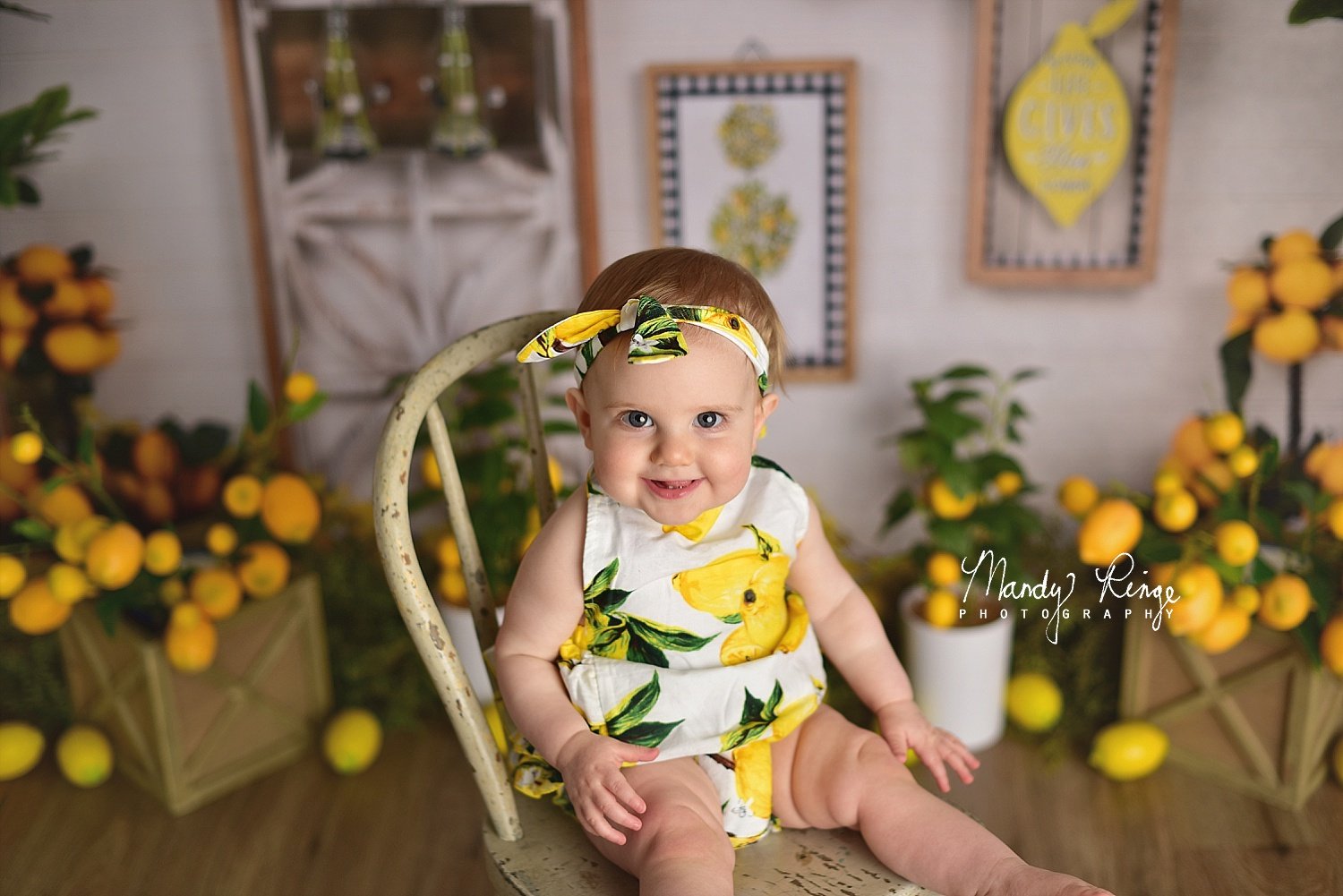 Kate Lemon Be Zesty Spring Backdrop -UK