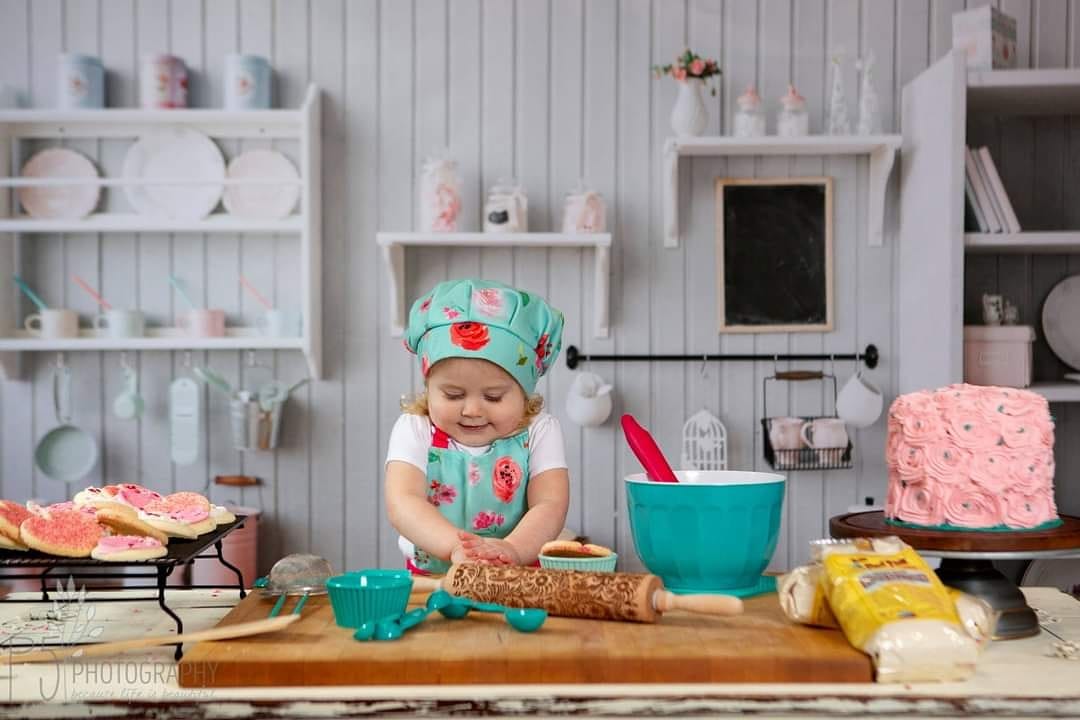 Kate Spring Kitchen White Backdrop for Photography -UK