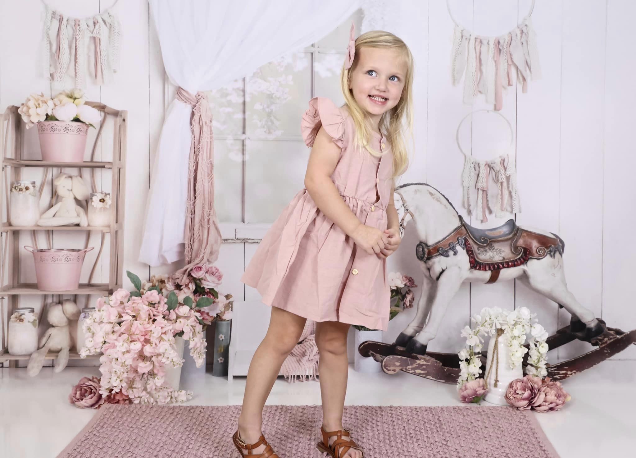 Kate Vintage Girls Room Backdrop Designed By Rose Abbas -UK