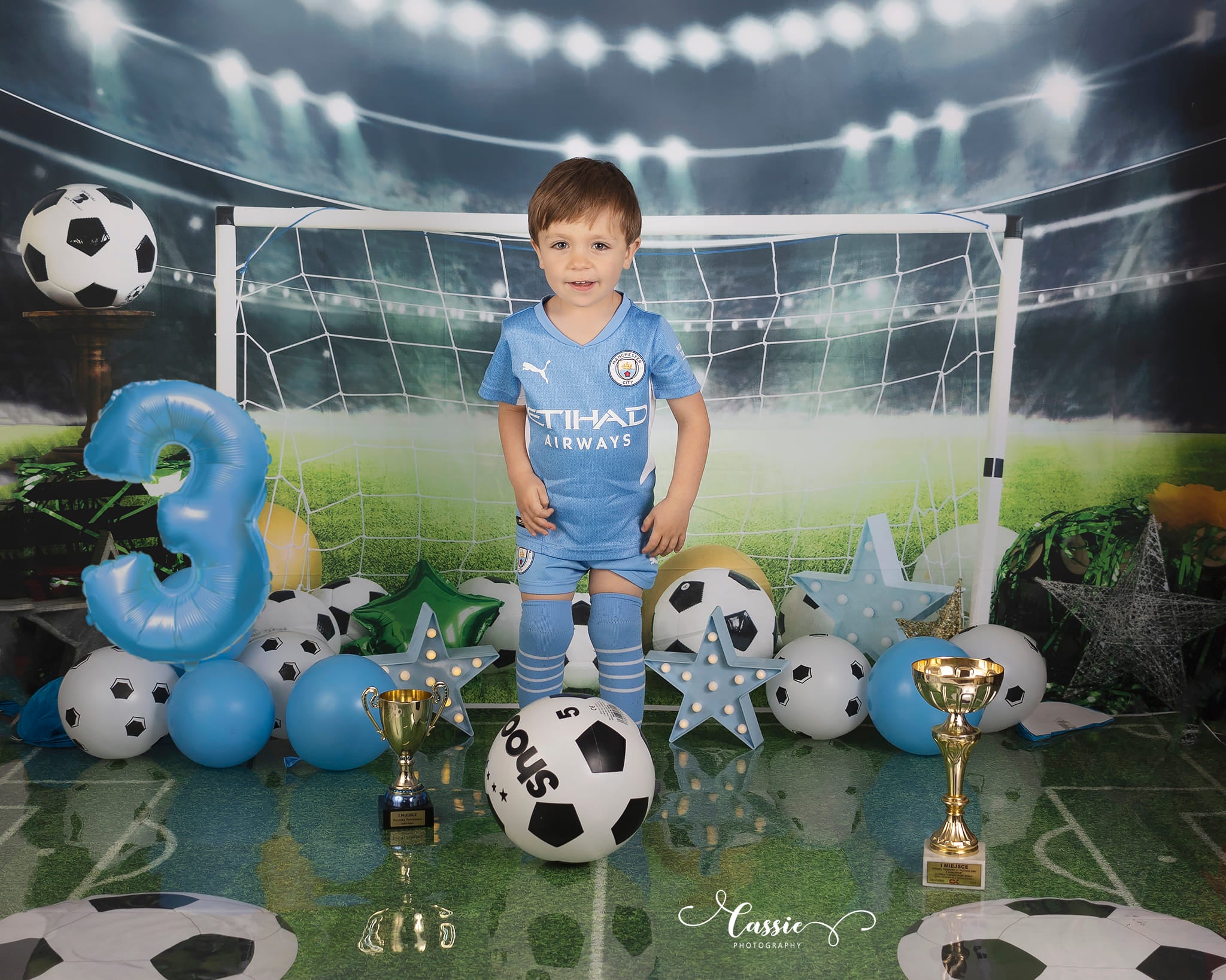 Kate Sports Football Children Backdrop for Photography -UK