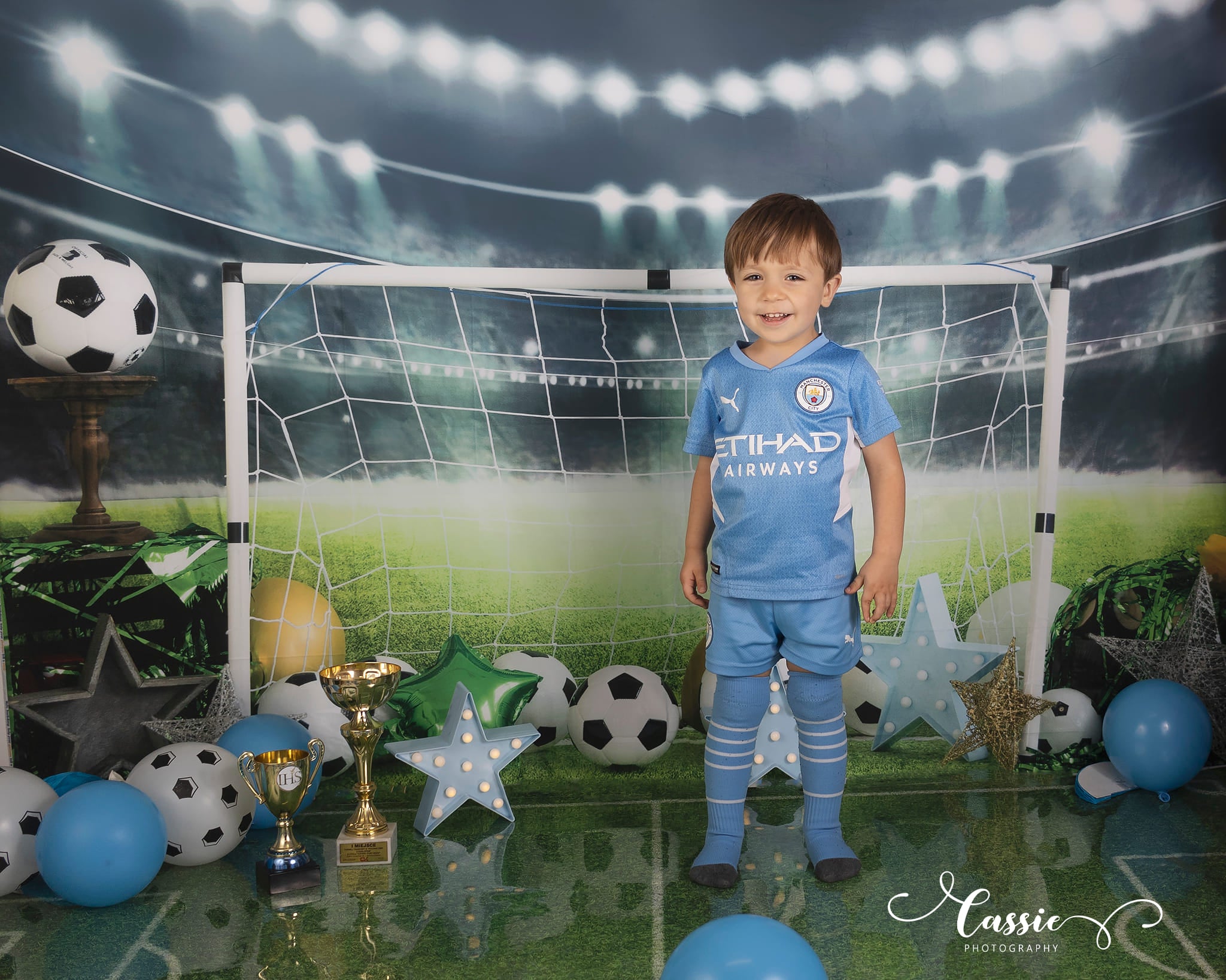 Kate Sports Football Children Backdrop for Photography -UK