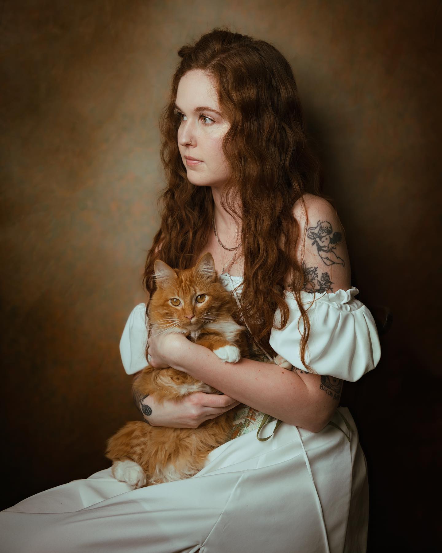 Kate Abstract Textured Brown Old Master Photography Backdrops -UK