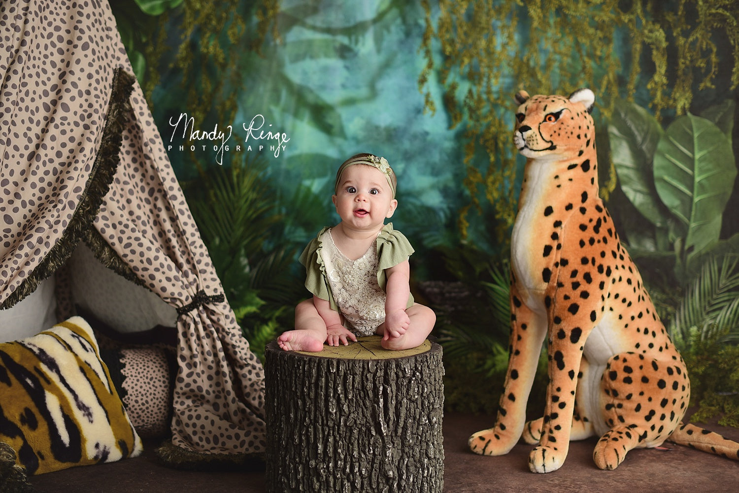 Kate Jungle Backdrop Designed by Mandy Ringe Photography -UK