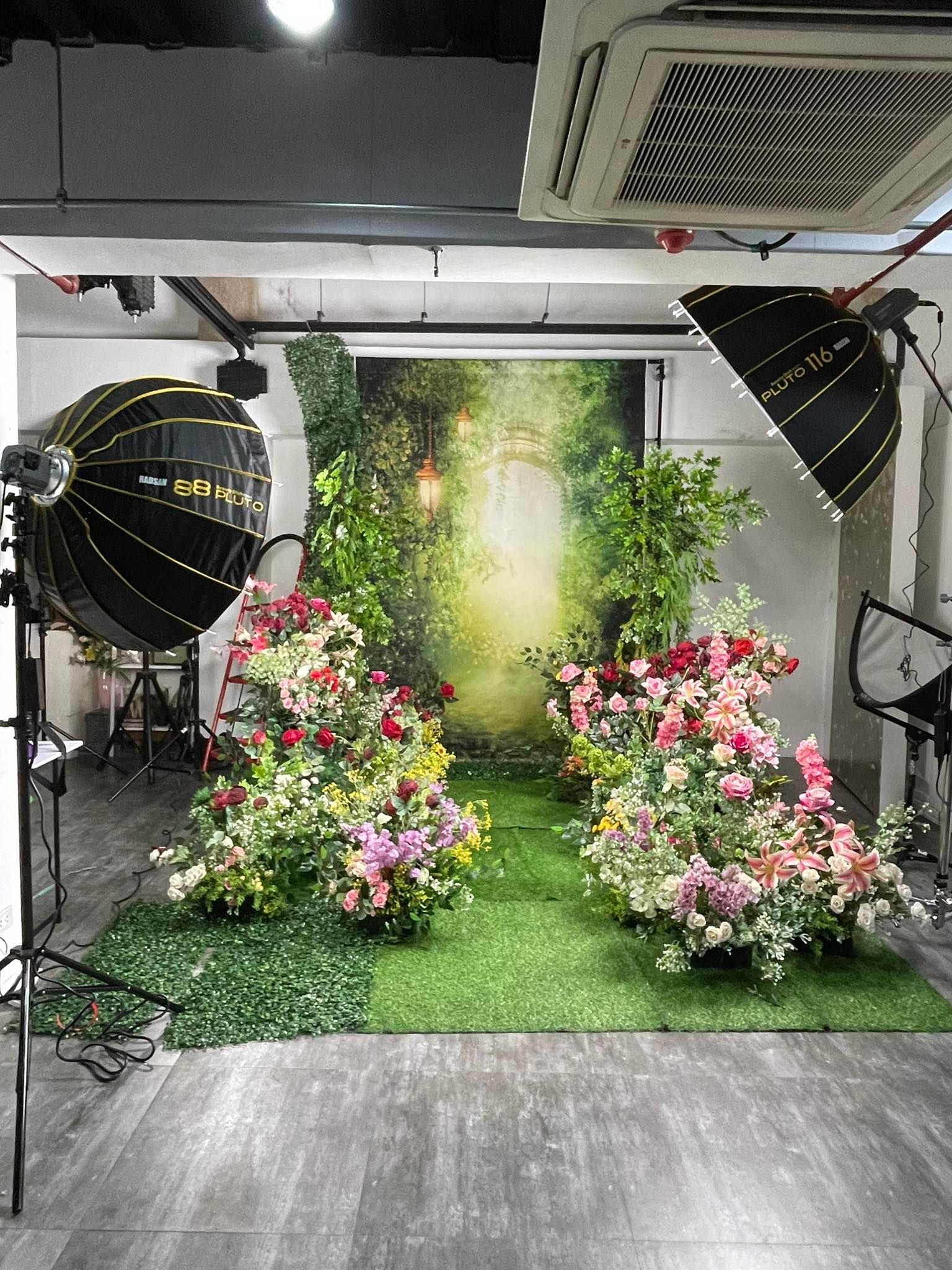 Kate Spring Green Dreamlike Fairytale Forest Backdrop for Photoshoot -UK