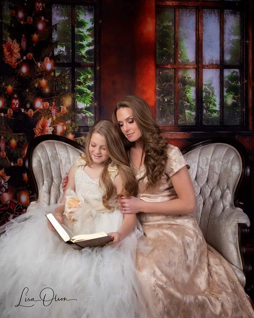 Kate Christmas Tree Photography Backdrop Retro Piano Photo Background - Kate backdrop UK