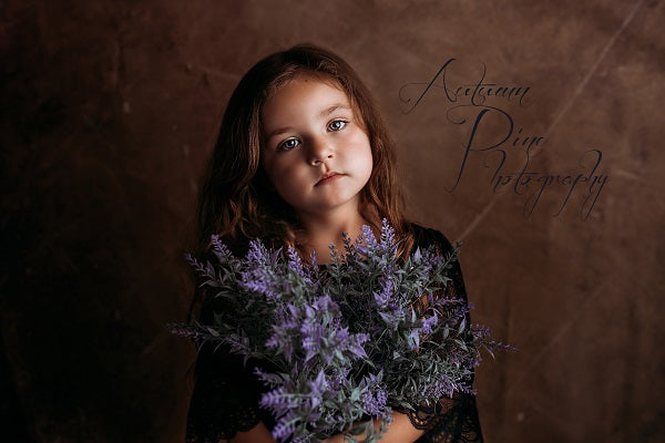 Kate Abstract Retro Texture Dark Brown Backdrop for Portraits Photography -UK