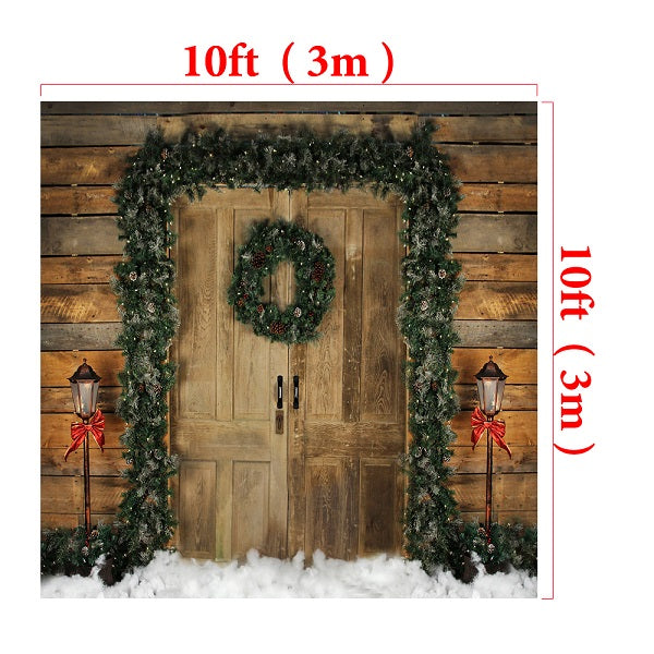 Kate Holiday Door Christmas Wreath designed by Arica Kirby -UK