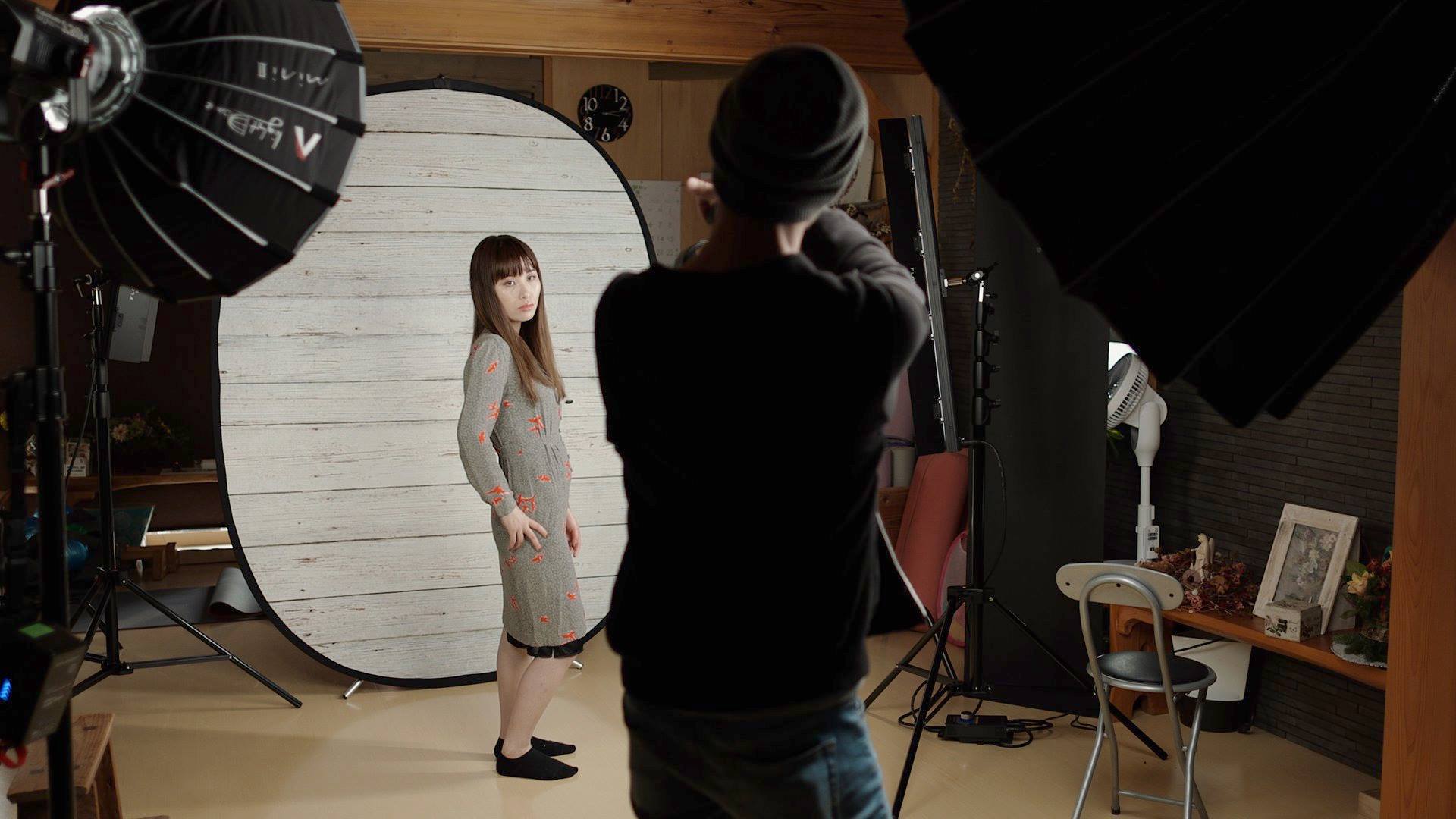 Kate Retro Style White Wood/Grey Texture Collapsible Backdrop Photography 5X6.5ft(1.5x2m) -UK